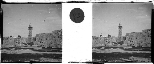 29 - Dans le Haram : Angle Nord-Ouest, le minaret