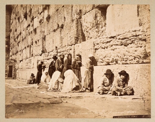 Jérusalem - Mur où les juifs vont pleurer