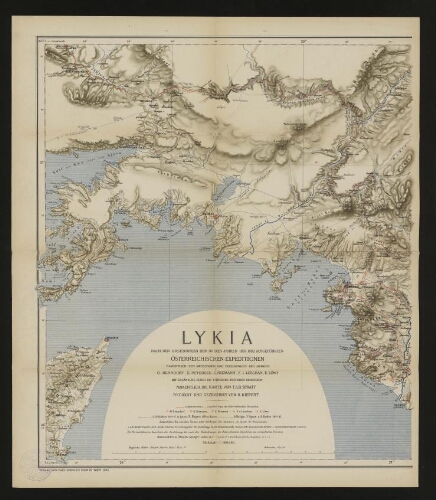 Lykia nach den Ergebnissen der in den Jahren 1881-1882 ausgeführten österreichischen Expeditionen