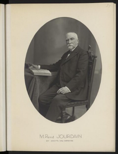 M. René Jourdain, du comité des Régents