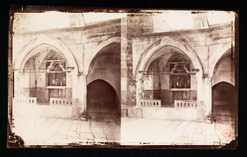 N°49. JERUSALEM Chapelle de la flagellation dans la Cour de la Maison de Caïphe