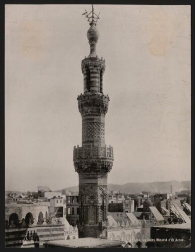 5161. Le Caire. Minaret d'El Azhar