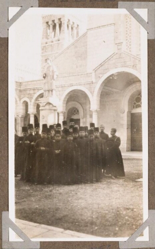 Jérusalem : Le séminaire patriarcal à Saint-Etienne. 26 décembre 1931