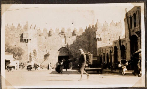Jérusalem : Porte de Damas