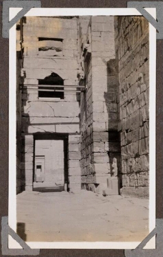 Medinet Habou : grande porte