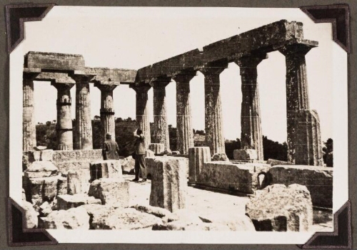 Ile d'Egine : Temple d'Aphaia, direction Est