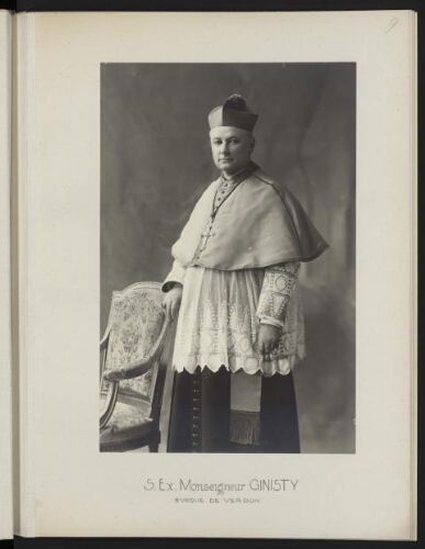 S. Ex. Monseigneur Ginisty, évêque de Verdun