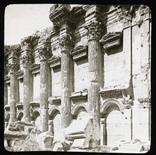 Baalbech. Temple de Bacchus